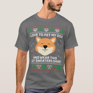 T-shirt Posez Mon Chien Et Portez Des Chauffeurs Laides