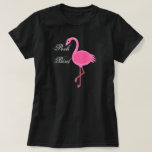 T-shirt Posh Bird<br><div class="desc">Un magnifique design d'un flamant rose avec le logo de l'oiseau chic adapté à chaque garde-robe de femme.</div>