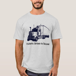 T-shirt positif de pensées de conducteurs et de