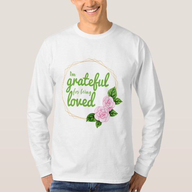 T-shirt positif good vibes citations pour acceptation de s (Devant)