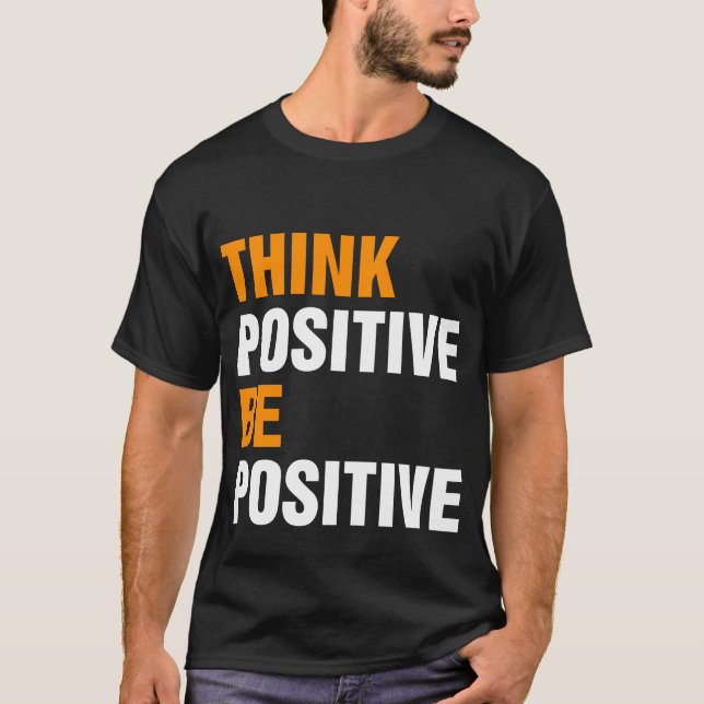 T-shirt Positif Pour Motivationnel Kindness Positif (Devant)