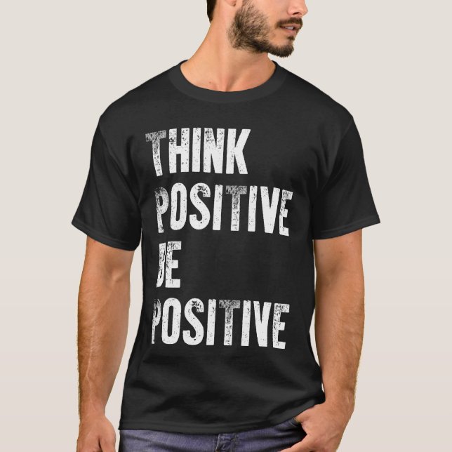 T-shirt Positif Pour Motivationnel Kindness Positif (Devant)