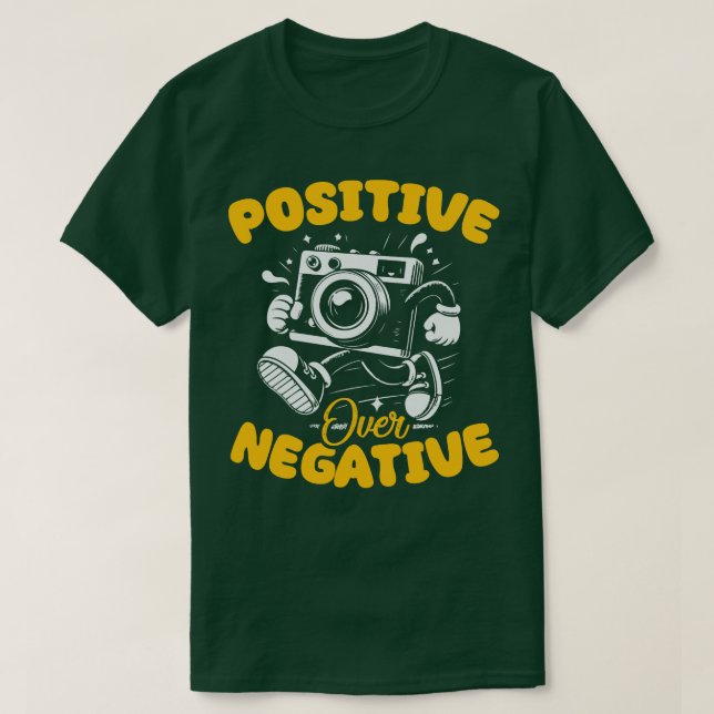 T-shirt Positif sur négatif (Design devant)