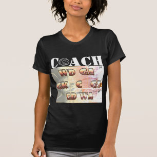 T-shirt Positions de joueur et car de net-ball de