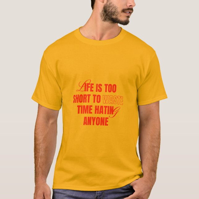 T-shirt Positive Mindset Quote Tee (Devant)
