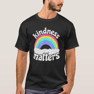 T-shirt Positive Sped Teacher Anti Bullying Rainbow Kindne