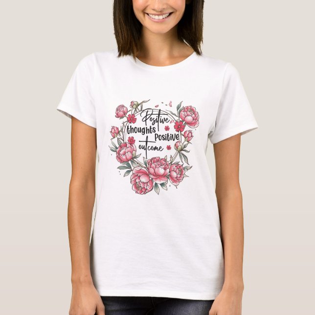 T-shirt Positive Thèmes Résultat positif (Devant)