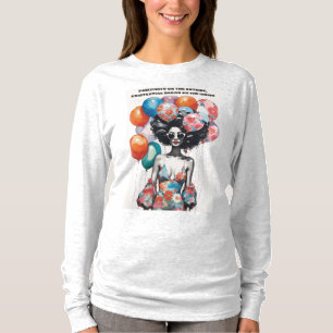 T-shirt Positivité À L'Extérieur - Drôle