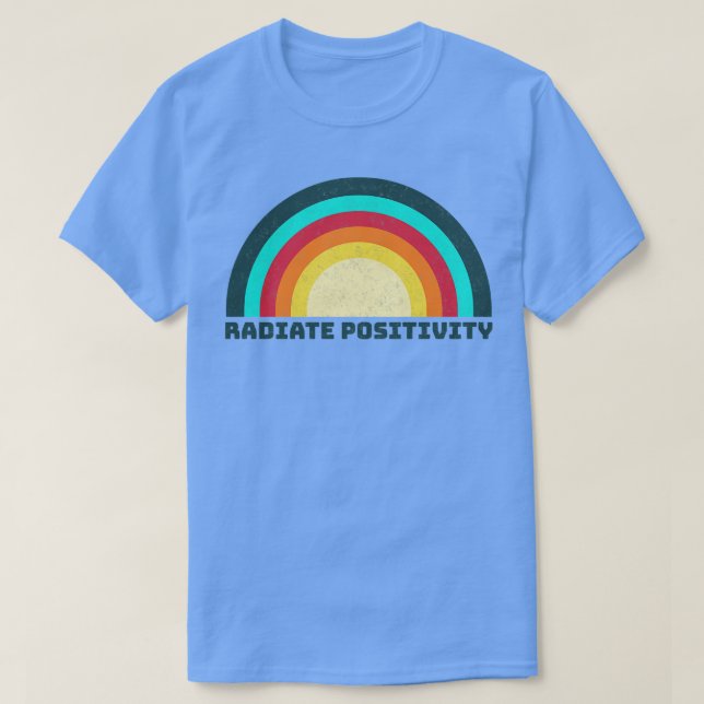 T-shirt Positivité du rayonnement (Design devant)