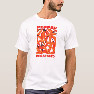 T-shirt Possédé avec des poivrons