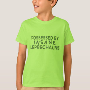T-shirt Possédé par la chemise de folie Leprechauns