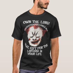 T-SHIRT POSSEDEZ LES LIBS DOGSHITSNOWGLOBES POINT NET
