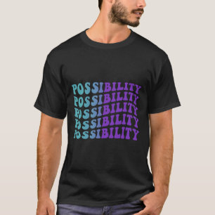 T-shirt Possibilité de prévention du suicide Dépression