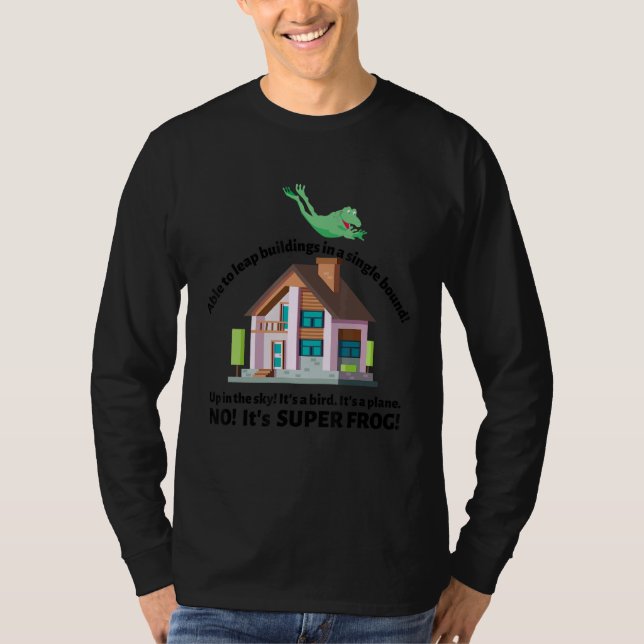 T-shirt Possibilité de sauter les bâtiments dans une seule (Devant)