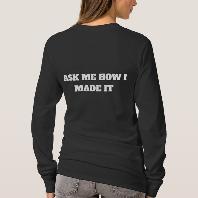 T-SHIRT POSSIBILITÉS (Dos)