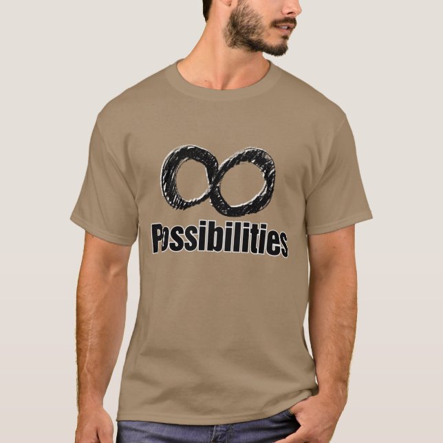 T-shirt possibilités infinies (Devant)