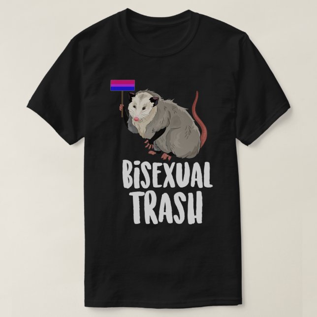 T-shirt Possum Bisexuel (Design devant)