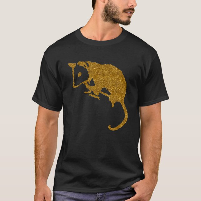 T-shirt Possum Cadeau Pour Femmes Fille Marsupial Gamba Op (Devant)