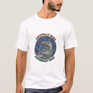 T-shirt Possum - Maladie Mentale Physique Épaisible