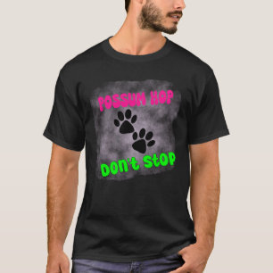 T-shirt possum opossum drôle ordures mème rue chat