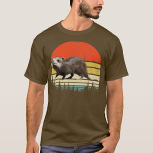 T-shirt Possum Style Rétro Vintage Opossum