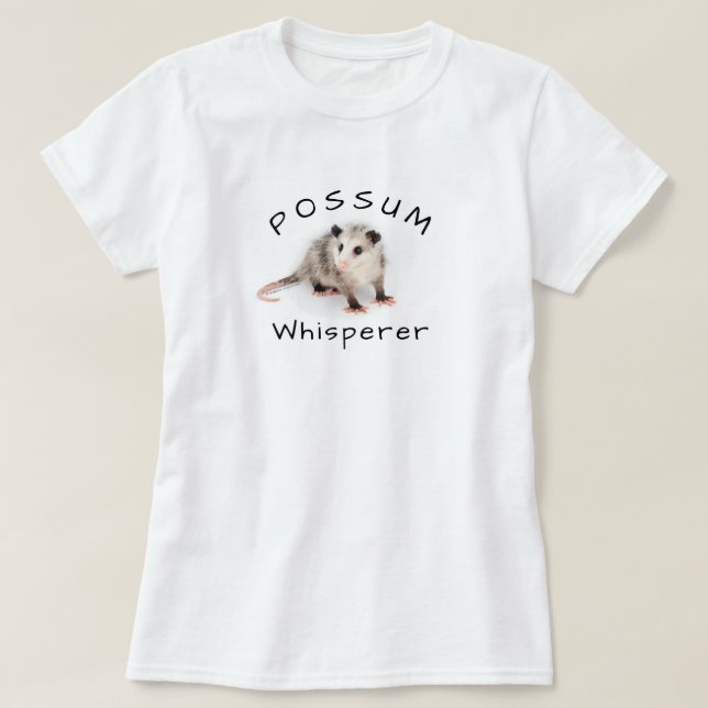 T-shirt Possum Whisperer (Design devant)