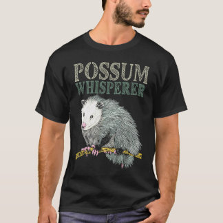 T-shirt Possum Whisperer Street Cat Opossum Animal Phalang