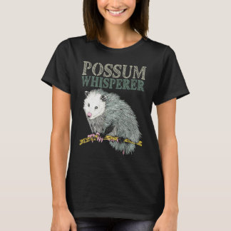 T-shirt Possum Whisperer Street Cat Opossum Animal Phalang