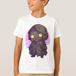 T-shirt Post Apocalyptic Wanderer dans le style anime