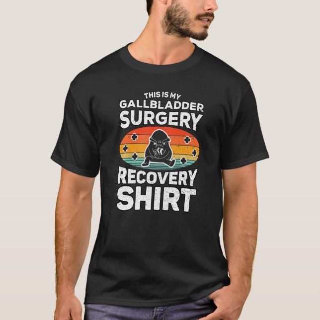 T-shirt Post Gallvadder de chirurgie de récupération Gallv (Devant)