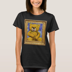 T-shirt Post impressionnisme Ours Teddy Artiste Peinture