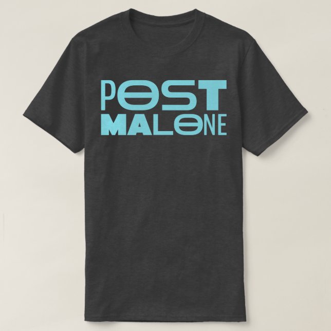 T-shirt Post malone (Design devant)