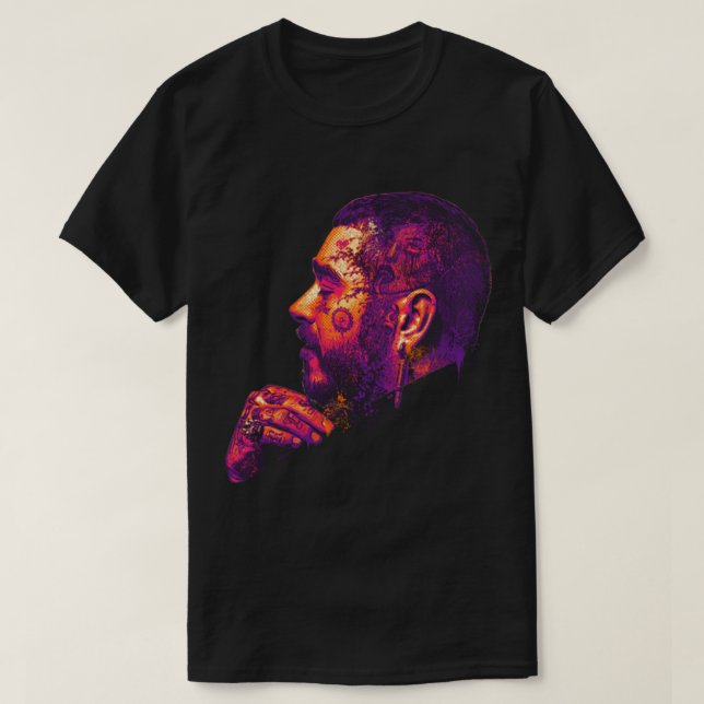 T-shirt Post Malone (Design devant)