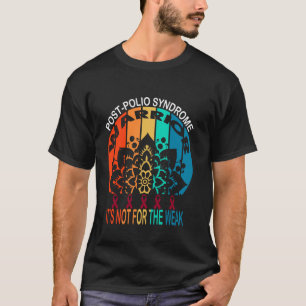 T-shirt Post-syndrome de polio Sensibilisation, guerrier C