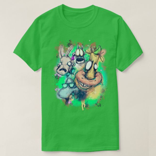 T-shirt Post-vie moderne (Design devant)