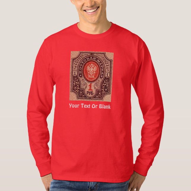 T-shirt Postage Russie tsariste (Devant)