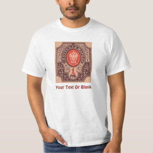 T-shirt Postage Russie tsariste