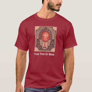 T-shirt Postage Russie tsariste