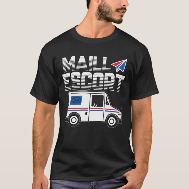 T-shirt Postal Mailman (Devant)
