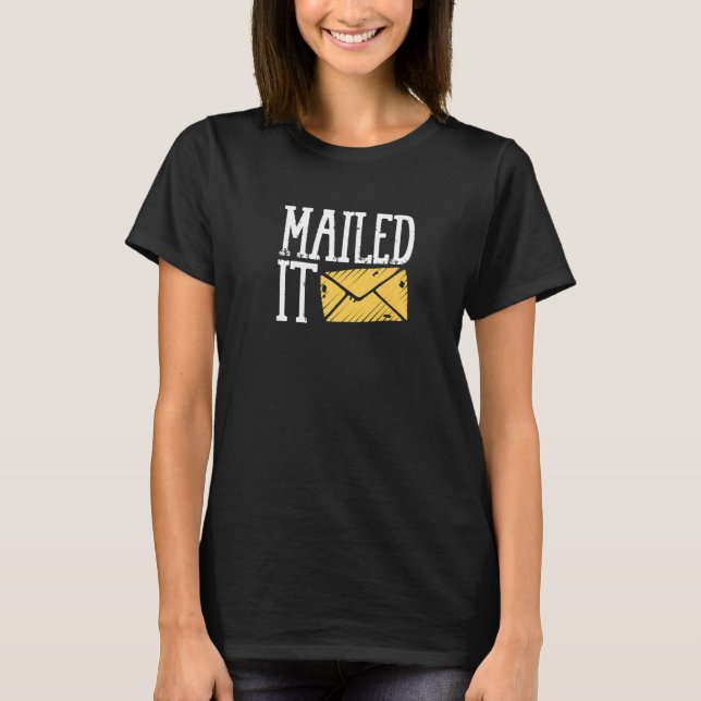 T-shirt Postal Worker Mailman (Devant)