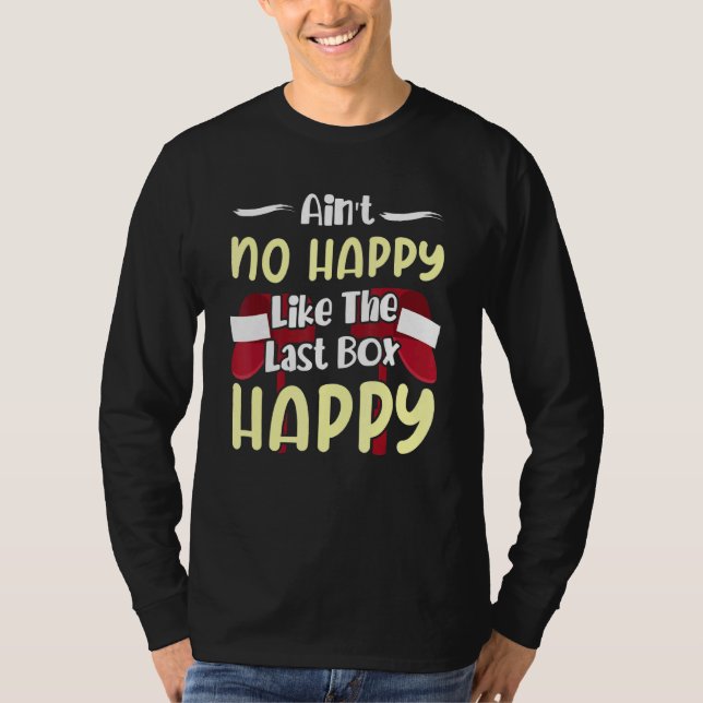 T-shirt Postal Worker Mailman AinT Pas Heureux Comme Le De (Devant)