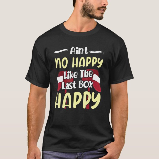 T-shirt Postal Worker Mailman AinT Pas Heureux Comme Le De (Devant)
