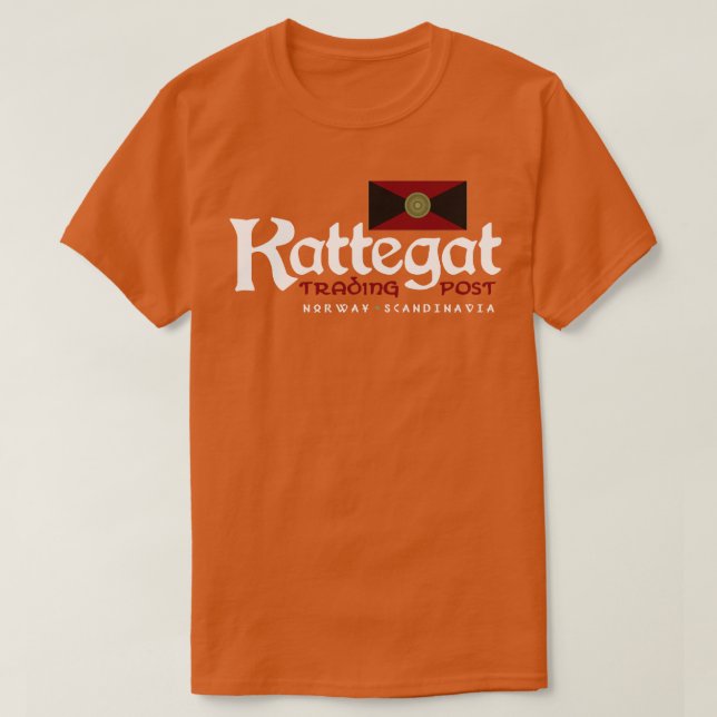 T-shirt Poste commercial Kattegat (Design devant)