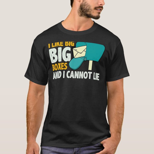 T-shirt Poste Employé de poste retraité Mailman Postman (Devant)