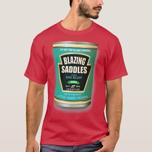 T-shirt Poster alternatif des selles Blade (Devant)