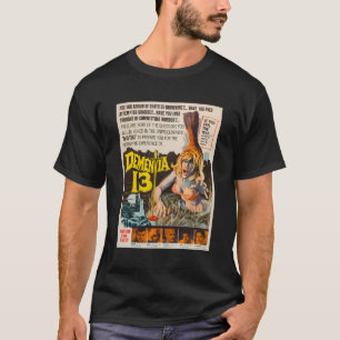 T-shirt Poster classique Halloween Monster Vintage Horreur