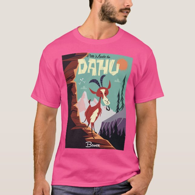 T-shirt Poster Dahu (Devant)