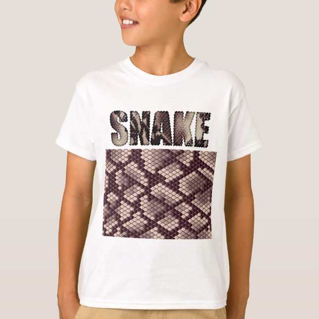 T-shirt Poster de animal de serpent Fuzzy Express® (Devant)