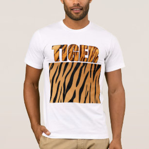 T-shirt Poster de animal de tigre Fuzzy Express®