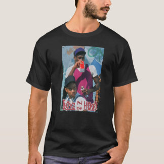 T-shirt Poster De Boyz Dans Le Lait De La Hood